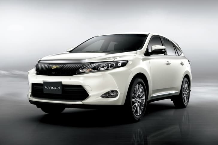 New Toyota Harrier SUV photo gallery